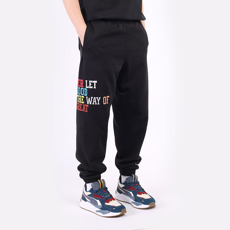 мужские черные брюки PUMA Playbook Pant 53418902 - цена, описание, фото 3